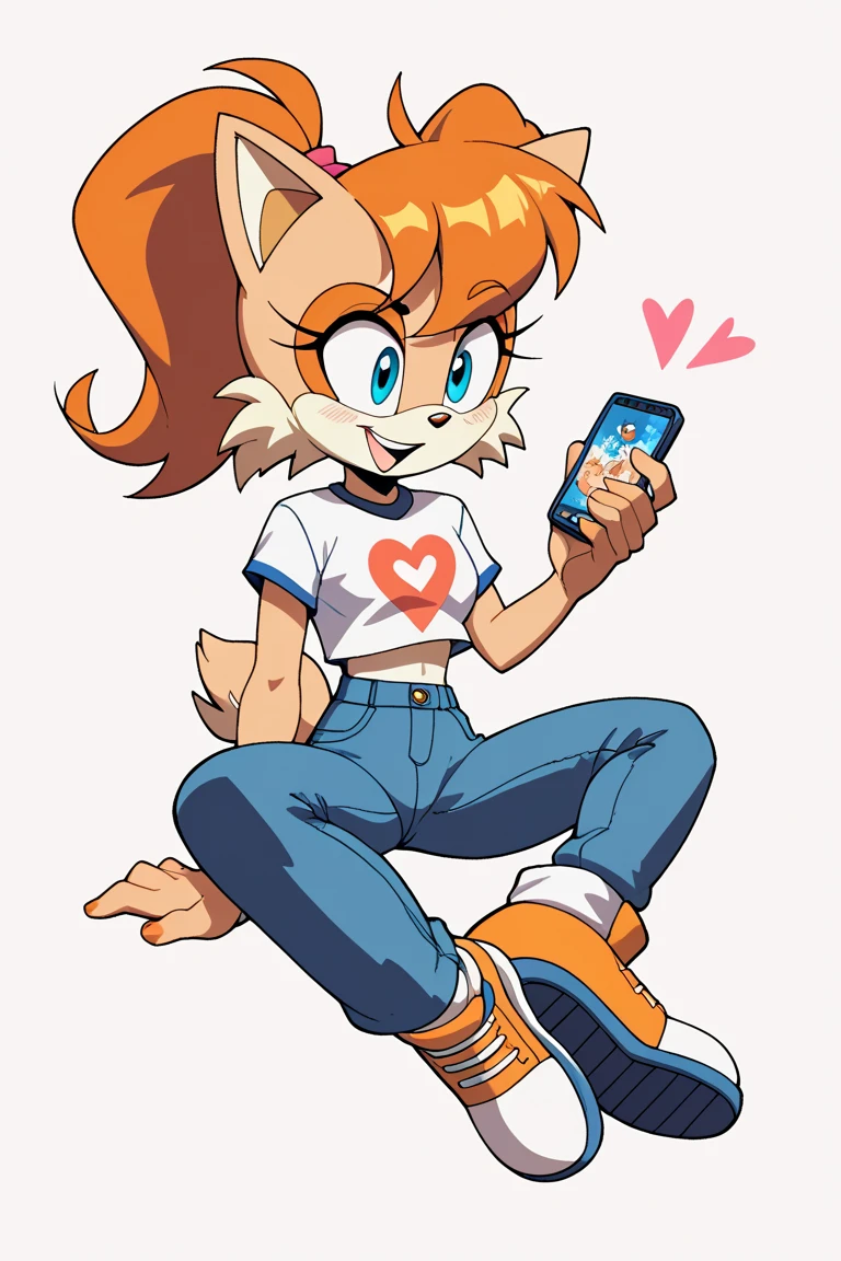 Female furry teenager sara rabbit fluffysonicxl sonic x style ns