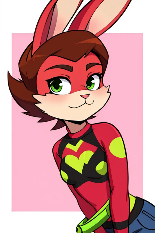 Female furry teenager sara rabbit ben 10 reboot style 