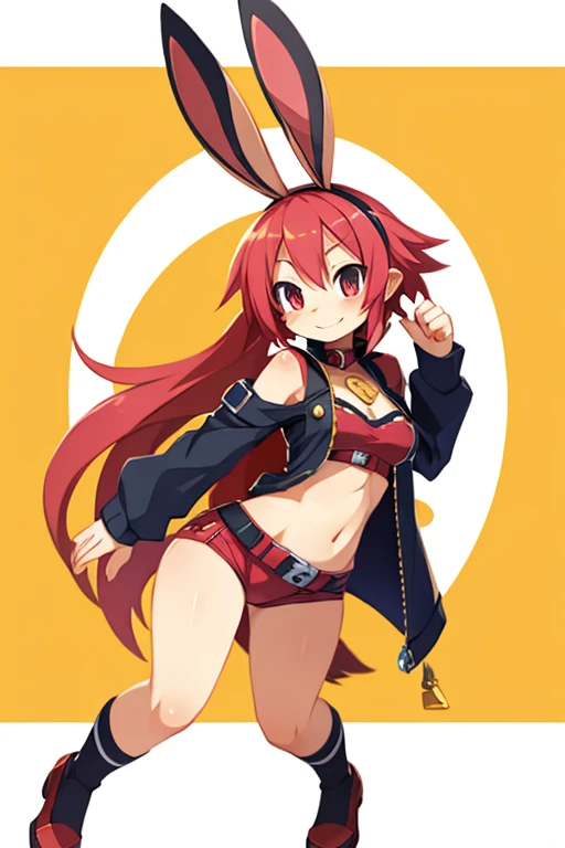 Female furry teenager sara rabbit disgaea style 