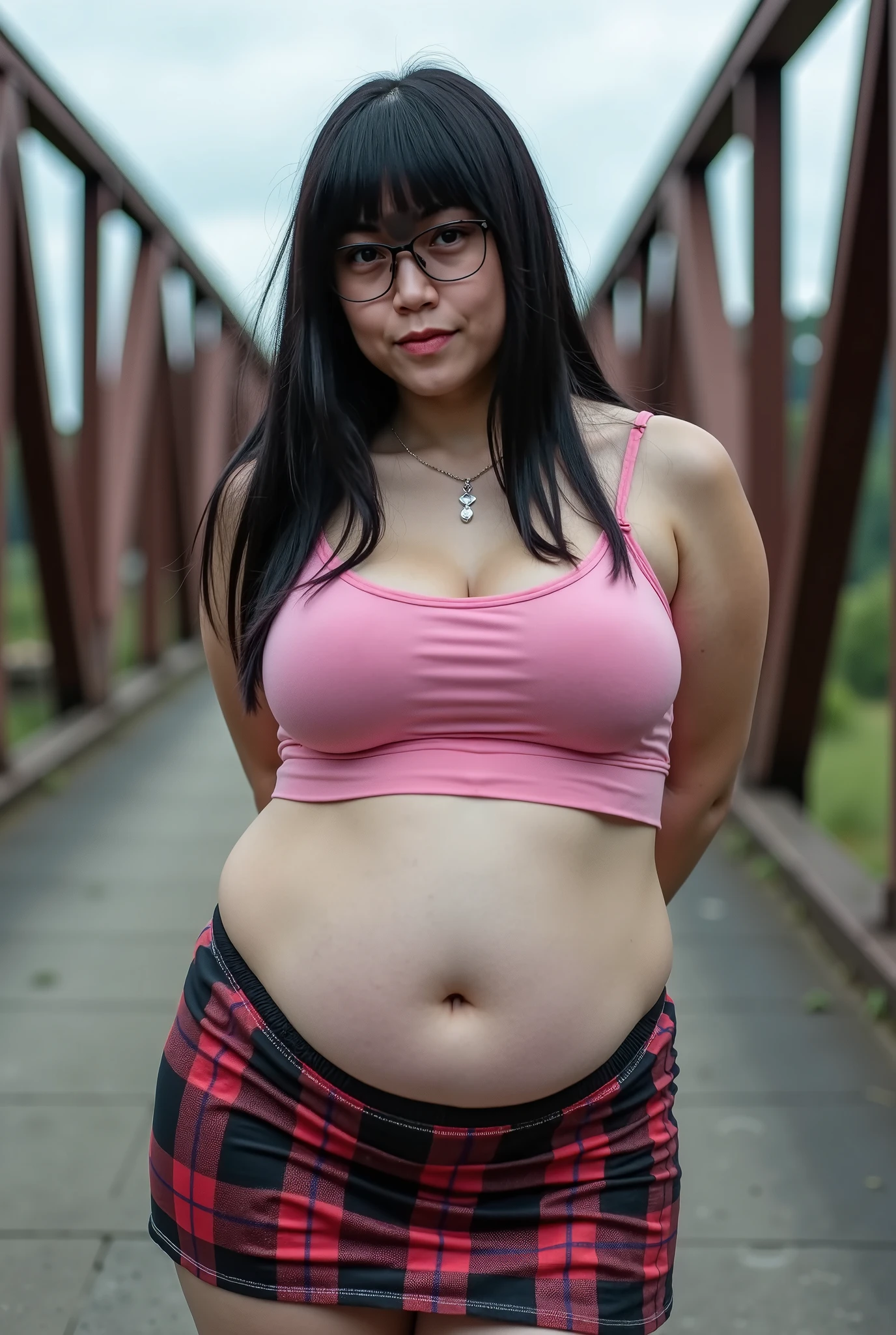 (1 Girl's breasts、Overweight、Extremely fat、chubby、Sweat muscles、japanes、mountaineering