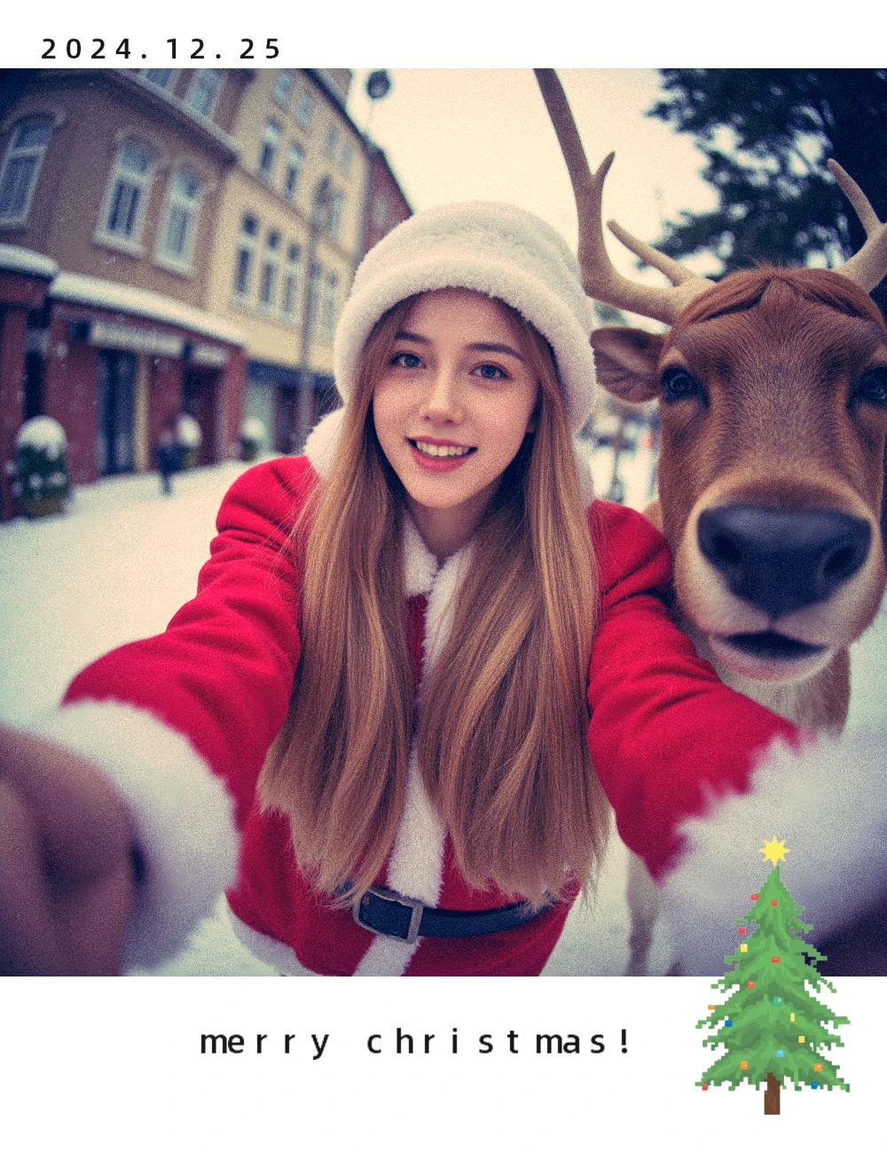 Christmas Polaroid Photo 圣诞宝丽来照片