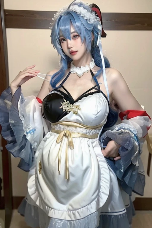 blue hair
