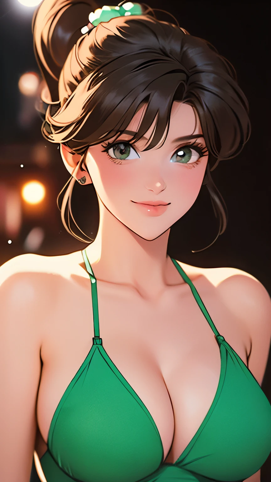  1 Woman ,Nervous smile,the above, upper body,  touches chest , standing in the spotlight, super realistic , top quality ,8k,  super high res, RAW photo, well-balanced body , beauty,Small and beautiful breasts,throw,sexy silk lingerie,sharpness,Approaching,Makoto Kino,