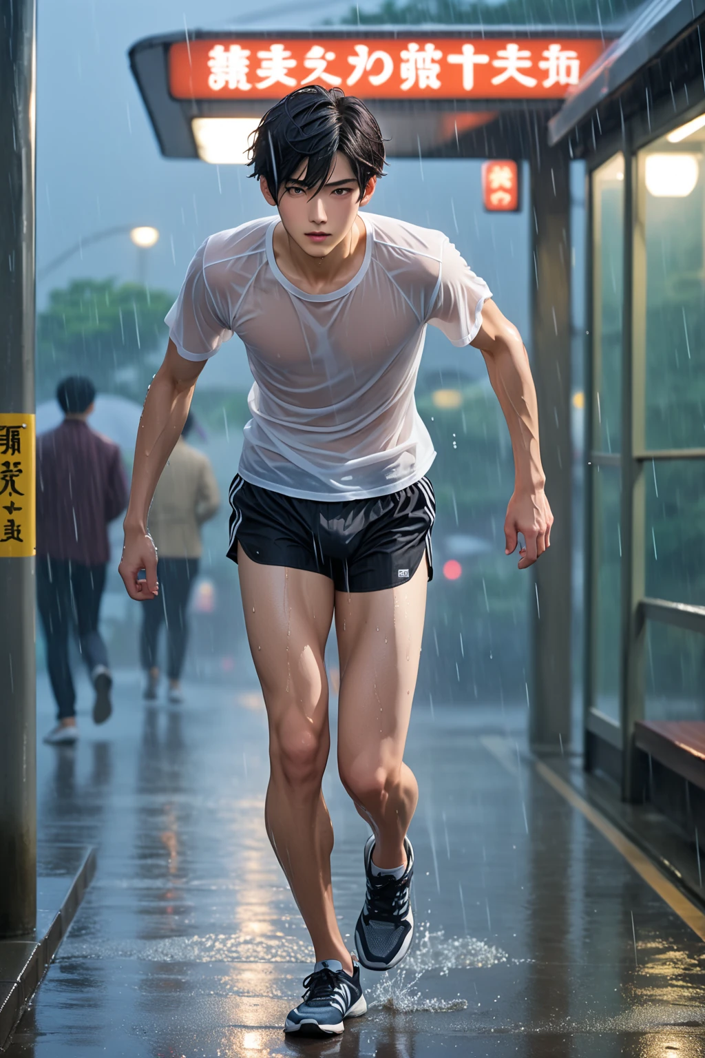 <lora:Super_speed_running_V2-10:0.5>,running,lighting,light trails,(motion blur),super_speed,<lora:mansatorugojo-10:1>, satoru gojo,white hair,short hair,hair between eyes,blue eyes,colored eyelashses,