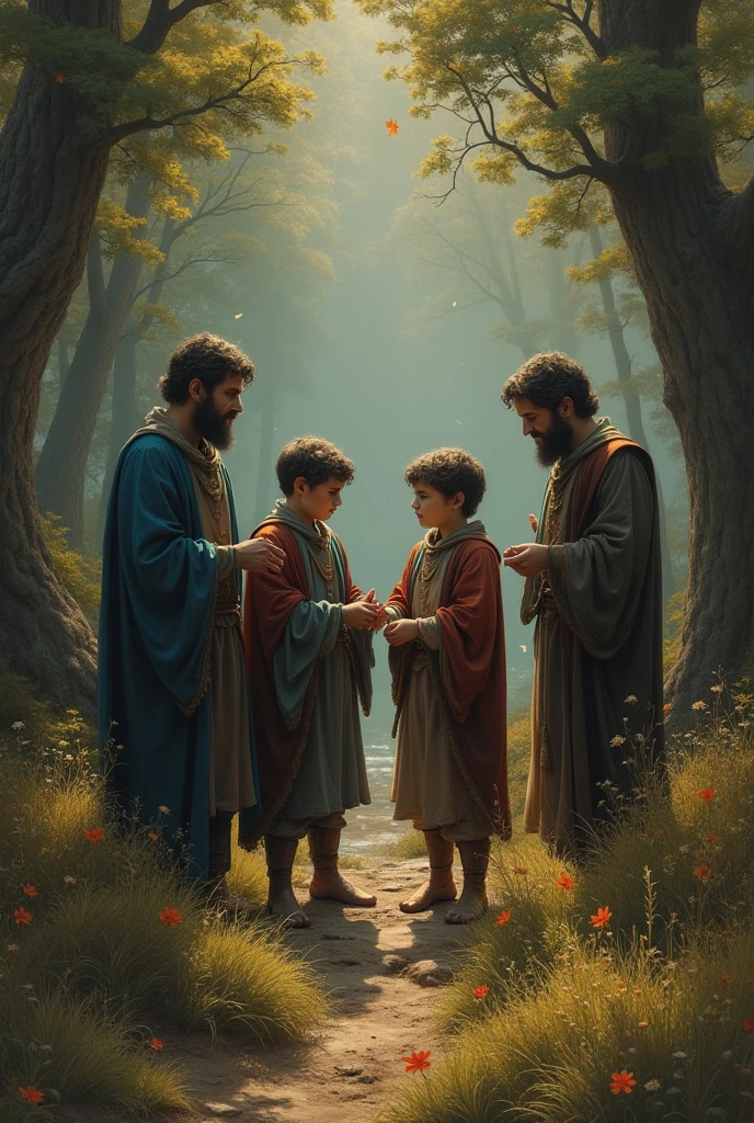 Cosmas and Damian children