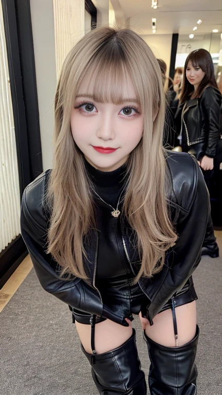 (Masterpiece:1.1), (of the highest quality:1.1), whole body, short hair, good anatomy, Bun,, (1 girl:1.2), (detailed face and eyes:1.25), Alone, Orange hair, Brown hair, Brown eyes, (huge breasts:1.3), ((tight white bodysuit:1.2), neckline:1.2), blush, looking at the viewer, mature woman, Side locks, Tachibana Kyouka,, session, elysiumchar, oil painting,  Jennie Blackpink, Jennie, Blackpink