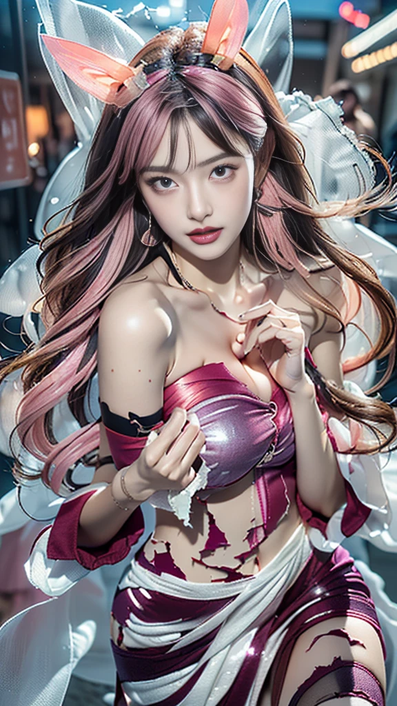 (Aesthetic, Hi-Res: 1.2), Professional photographer, Exposed art, Intimate moment, Sexually liberated, Passionate mood, Seductive expression, Subtle features, Sensual lips, Wet lips, Half closed seductive eyes, Exposed clothing, Alluring glance, Suggestive pose, Strong lighting, Vivid colors, Intimate setting, Eroticism , Provocative lower body visual