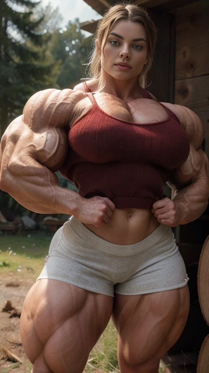 A large thick girl , wide hips, wide waist, wide shoulders, large torso , muscular biceps , Generate a full length portrait of an overweight heavily muscled iffb pro female bodybuilder, A stunning intricate full color portrait of (sks woman:1),
wearing a black turtleneck,
epic character composition,
by ilya kuvshinov, alessio albi, nina masic,
sharp focus, natural lighting, subsurface scattering, f2, 35mm, film grain