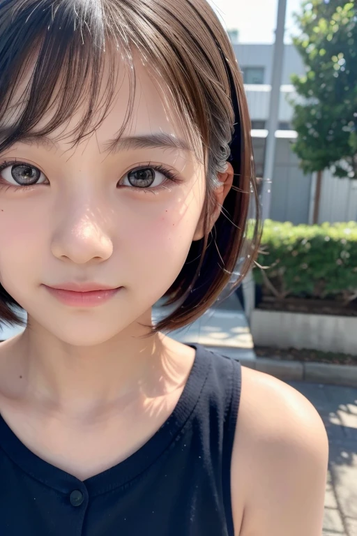 Japanese, One Girl, ************, Famous Japanese idols, 1 cute girl, very young face, masterpiece, high quality, Small face, （Very small breasts:1.8）