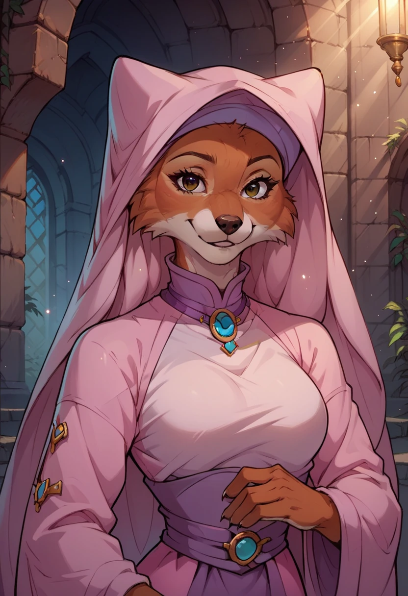 score_9,score_8_up,score_7_up,source_cartoon,source_anime,1girl,intricate,highly detailed,soft lighting,soft particles,glowing,concept art,furry,anthro,lady marian,