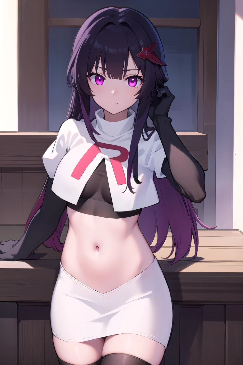1girl, solamente, erection, big dick, futanari, futa only, ahe gao, blushed face, bulge trough panties 