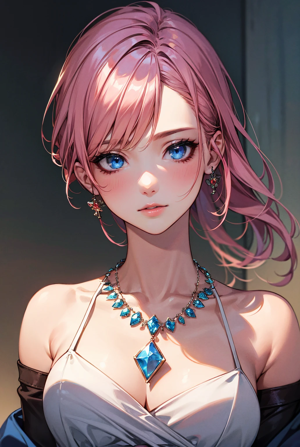 top-quality、tmasterpiece、Very high resolution、super high image quality、High-quality pixels)、perfect eyes, perfect face, perfect body figure,solo,8K, sizable breast,(Detailed description of hair), (Detailed description of face),(Detailed description of body), fair and clear skin, matchless beauty, long legged, light pink hair details expressed, The details have been upgraded, pink hair, twin ponytails, light blue eyes, official costume, girlfriend ssmile, march 7th(Honkai Star Rail), neat clothes