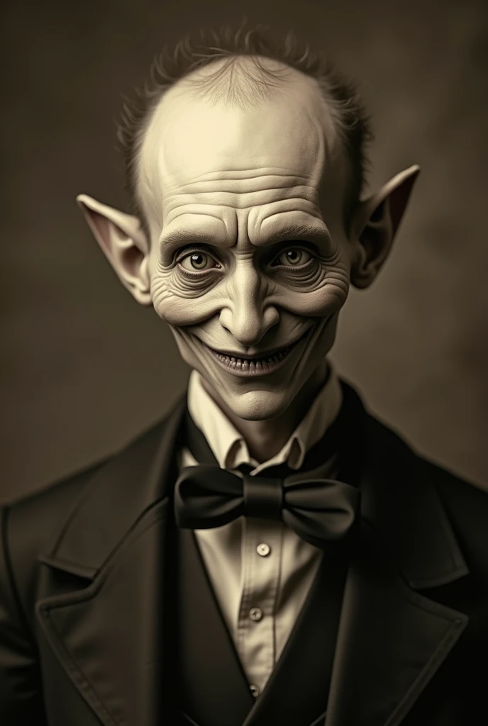 ugliest, scariest grotesque rotten face in the art style of Stephen Gammell, middle aged man in suit, horror, boss, 