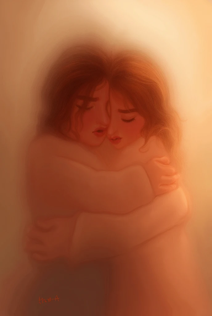 nsfw, Masterpiece, top quality, highly detailed, (chiaroscuro style:1.4), (realistic style:0.8), backlighting, two beautiful girls, young beautiful mature lesbian couple,
(Completely naked:1.8),
sweaty bare skin,
(put their faces together and shyly smile at the camera:1.2), upper body shot,
Close-up of their naked bust, at the tropical beach in dark sunset under palm trees,