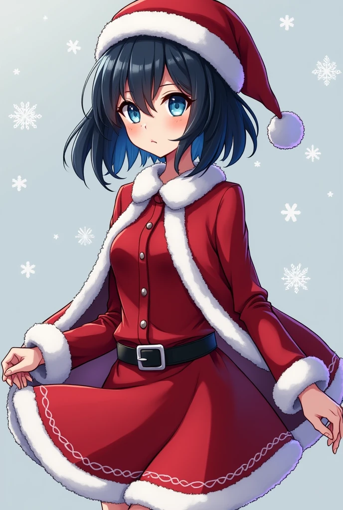 1girl,
hanekoto,
full body, short dress, red capelet, bow, fur-trimmed dress, dress, brown footwear, looking to the side, brown dress, alternate costume, holding, hair between eyes, arm at side, capelet, solo, ribbon, sidelocks, parted lips, shoes, santa costume, snowflake hair ornament, pom pom \(clothes\), blue bow, belt, red hat, hat, sack, knees up, holding sack, green bow, hat ornament, long sleeves, blue eyes, fur-trimmed capelet, santa hat, short hair, blush, hand up, green ribbon, blue hair, brown belt, fur trim, sitting, fur-trimmed sleeves, hair ornament,
masterpiece, best quality, newest
<lora:hanekoto_image488_2024-03-28_a31-000018:1>