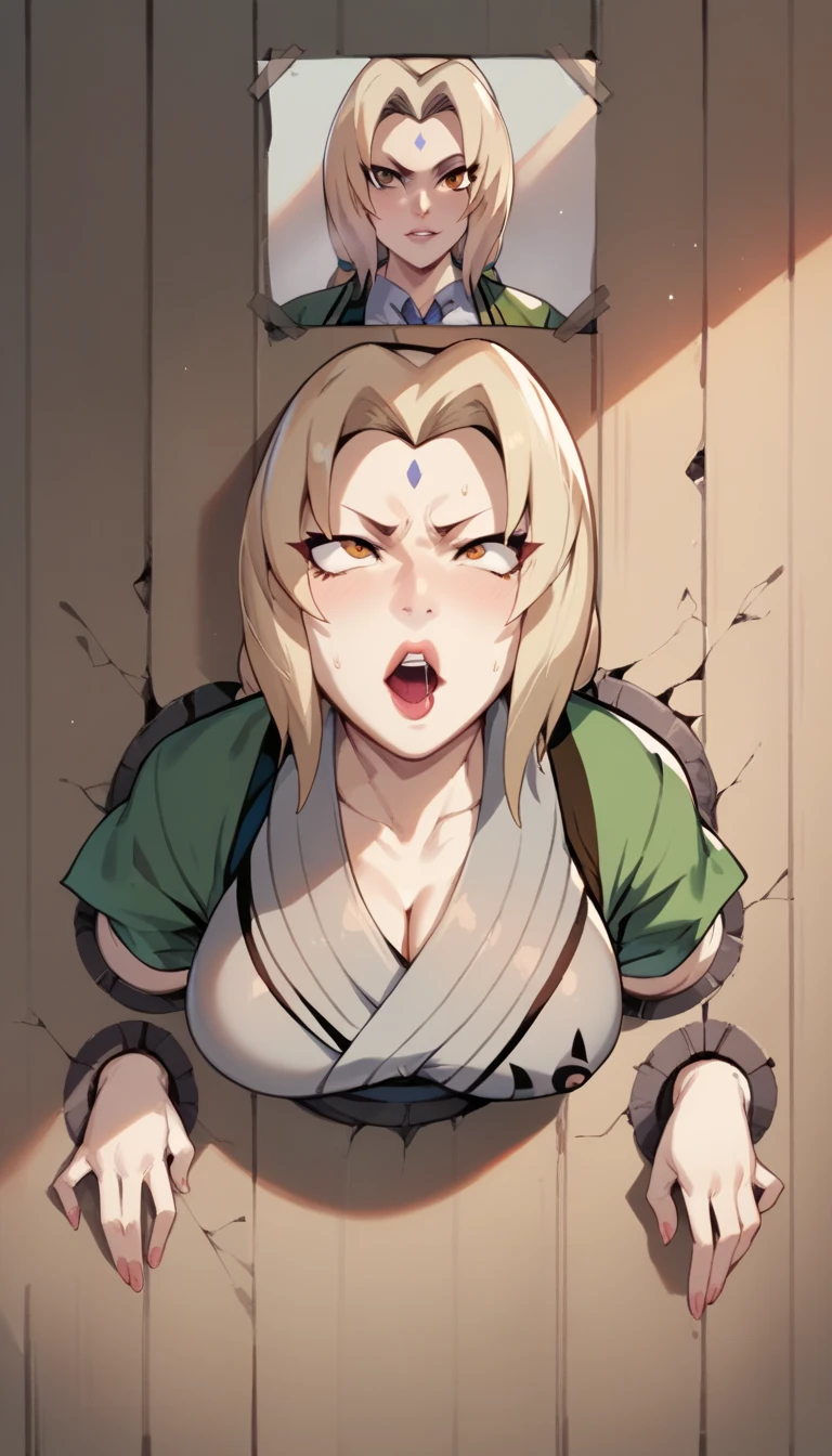 Tsunade, Stuck-in-Wall/Glory Wall, 