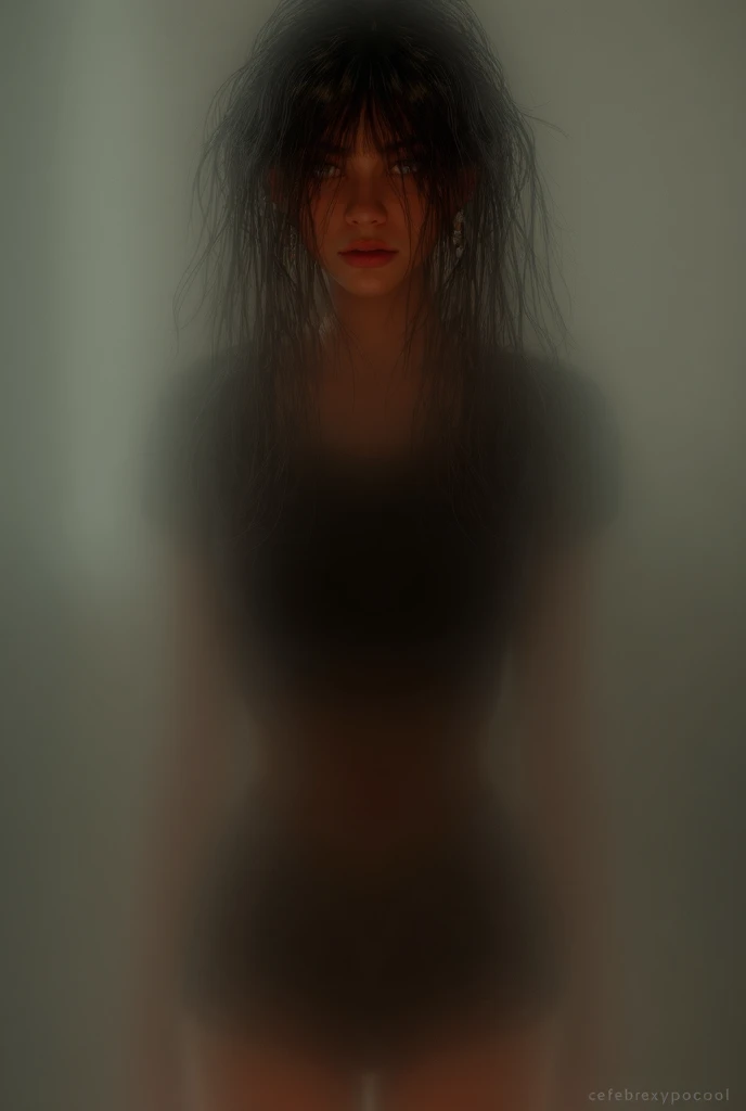 Enfoque facial, retrato, Brillantes ojos negros, Estilo femenino, Una chica, asymmetrical bangs, flequillo, cabello negro, trenza, bien, camera gaze, They are smiling, Noche, Ciudad, Bob Cabello, abdomen, labios rojos, camisa, solamente, En pie, trenza, Parte superior del cuerpo, ropa interior, Ropa interior rosa, perfect body line, Hermosa Kubire, Beautiful, naughty face, tetas absurdamente grandes, vista de cuerpo completo, trasero grande, con curvas