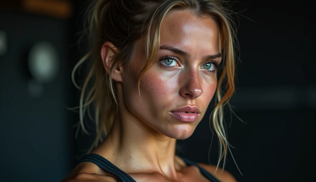 score_9, score_8_up, score_7_up, score_6_up, photorealistic, mortal Kombat, Sonya Blade, looking at viewer, HDR