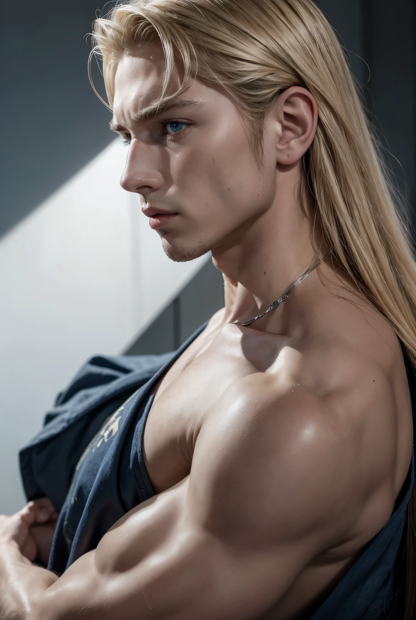 (daniel cold). 23 year old. green eyes. dark blond hair. (long bob hair:1.3). (fit body). big muscle.
dressed Like a rapper in a nightclub.
. ((high quality:1.2, masterpiece:1.2)), CGI, VFX, front lighting, photorealistic. shot on canon eos 6d, canon ef 24-105mm f/4l is usm, nikon af-s dx zoom-nikkor 18-55mm f/3.5-5.6g vr