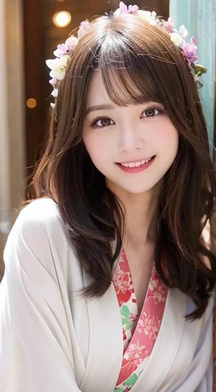 Ultra High Definition,excellent image quality,Rich Colors,8k,32k,Lifelike Images,realistic,photorealistic,masterpiece,ultra-detailed,Deep Contrast,High Fidelity,True-to-Life Colors,Optimal Performance,Top-Notch,Authentic,Close-to-reality,Charming,cute,Angelic,japanese girl,Long straight hair,Smiling,Selfie view,Upward glanc,white knit pajamas,at home