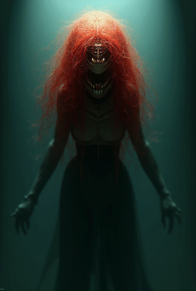 A creepy (crab|spider|alien) monster is pursuing the damsel (yuna, cute, torn black sheer dress, scratched and bloodied) through a dimly lit cavern with cobwebs