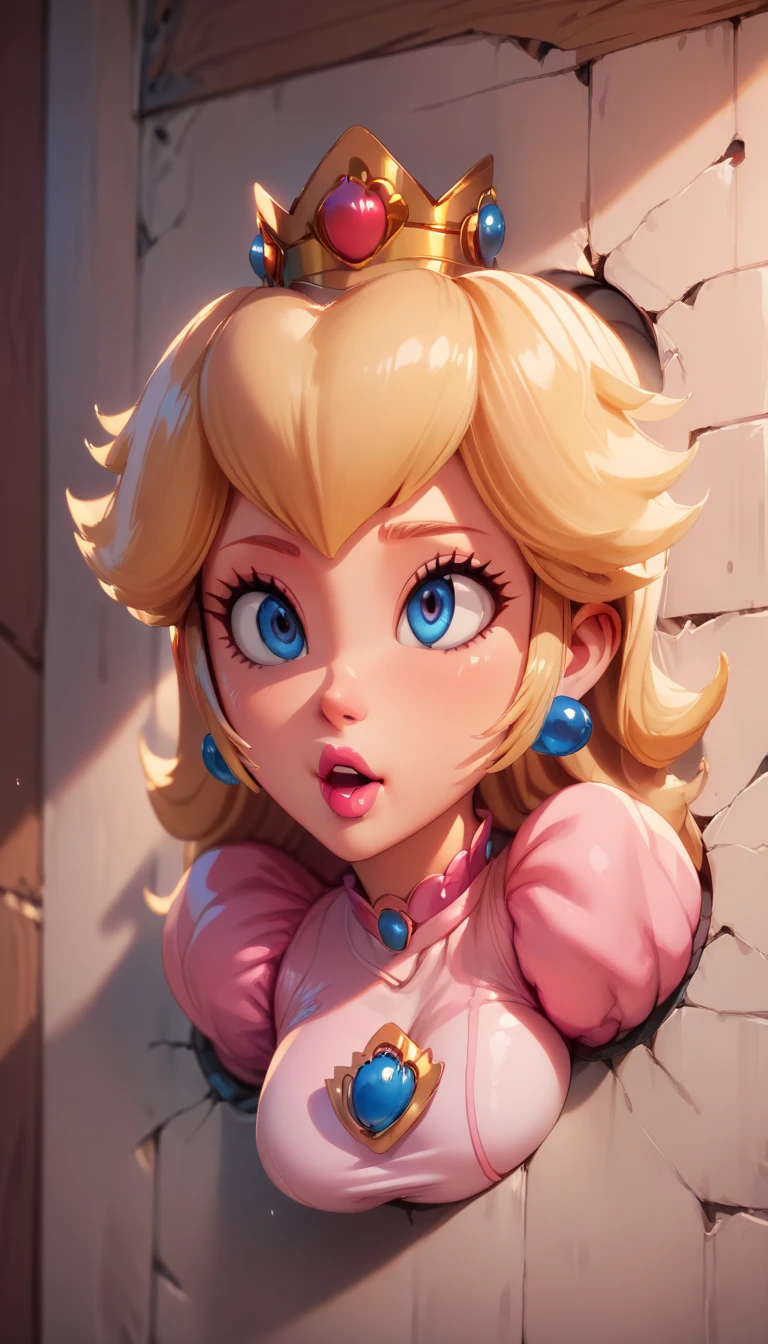 Princess Peach, Stuck-in-Wall/Glory Wall,