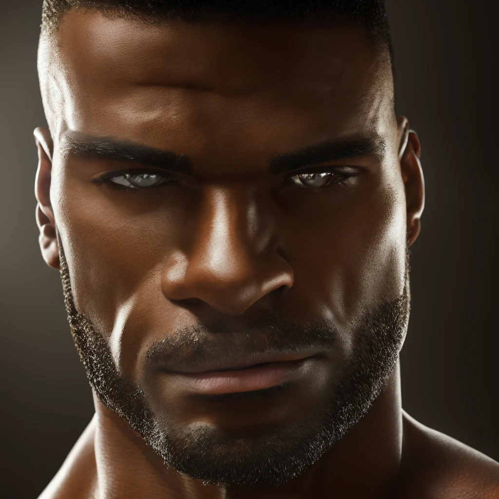 a handsome buff muscular man, extremely detailed face and body, beautiful detailed eyes,beautiful detailed lips,extremely detailed eyes and face,longeyelashes, chiseled facial features, perfect proportions, flawless skin, oil painting, hyper realistic, cinematic lighting, dramatic lighting, backlighting, warm color tones, glowing skin, volumetric lighting, dramatic shadows, intricate details, photorealistic, 8k, best quality, masterpiece