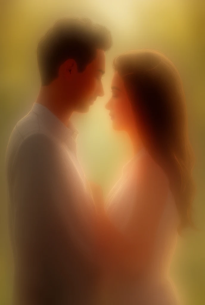 Create an art piece in the style of Leonardo da Vinci that explores the theme of two people who share mutual affection but are unable to express their feelings. Emulate da Vinci's meticulous attention to detail, use soft and naturalistic colors, and aim for a subtle, introspective mood.

In your artwork, depict the two individuals in a moment of shared intimacy, yet with a poignant hesitation in their expressions and body language. They might be positioned close to one another, with their gazes subtly meeting, and their hands or fingers almost touching. Surround them with symbols or elements that convey the depth of their unspoken emotions, such as fluttering butterflies representing the butterflies in their stomachs.

The art should evoke a sense of quiet longing and the complexities of unexpressed affection, all while paying homage to Leonardo da Vinci's signature style of capturing human emotions and relationships.