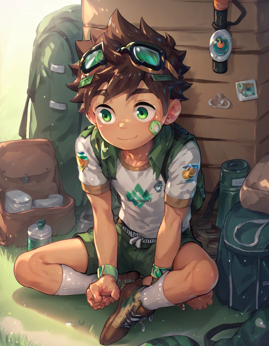 (keitaro Nagame, Camp buddy), cute, shota, camp