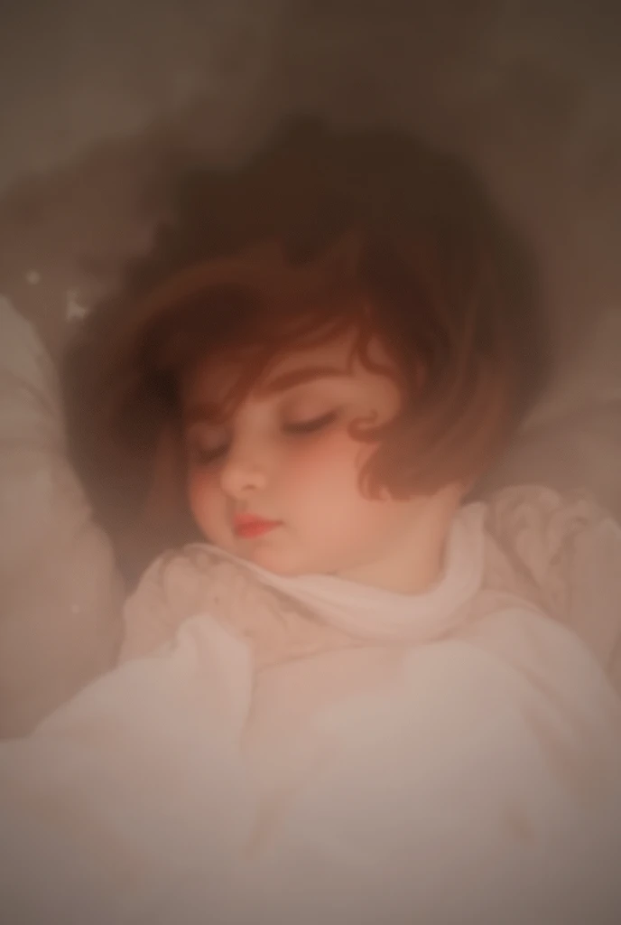 baby, girl, down syndrome, sleeping, realistic --auto --s2