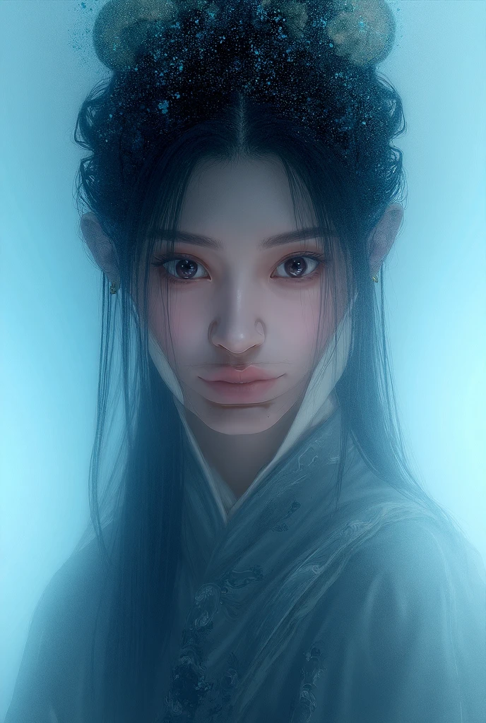 （男性：1.1），(masterpiece), 动漫, best quality，(photo_\(medium\):1.0), by Antonio J. Manzanedo, by Jeremy Lipking, lightning, in a surreal landscape, black  eyes,smooth,sharp focus