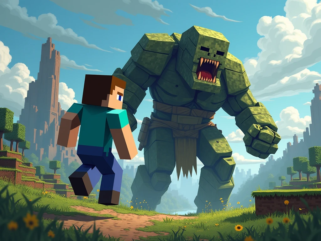 Siren Head in the background in a forest and Steve from Minecraft giving him an axe in the leg and Bolsonaro and Lula kiss