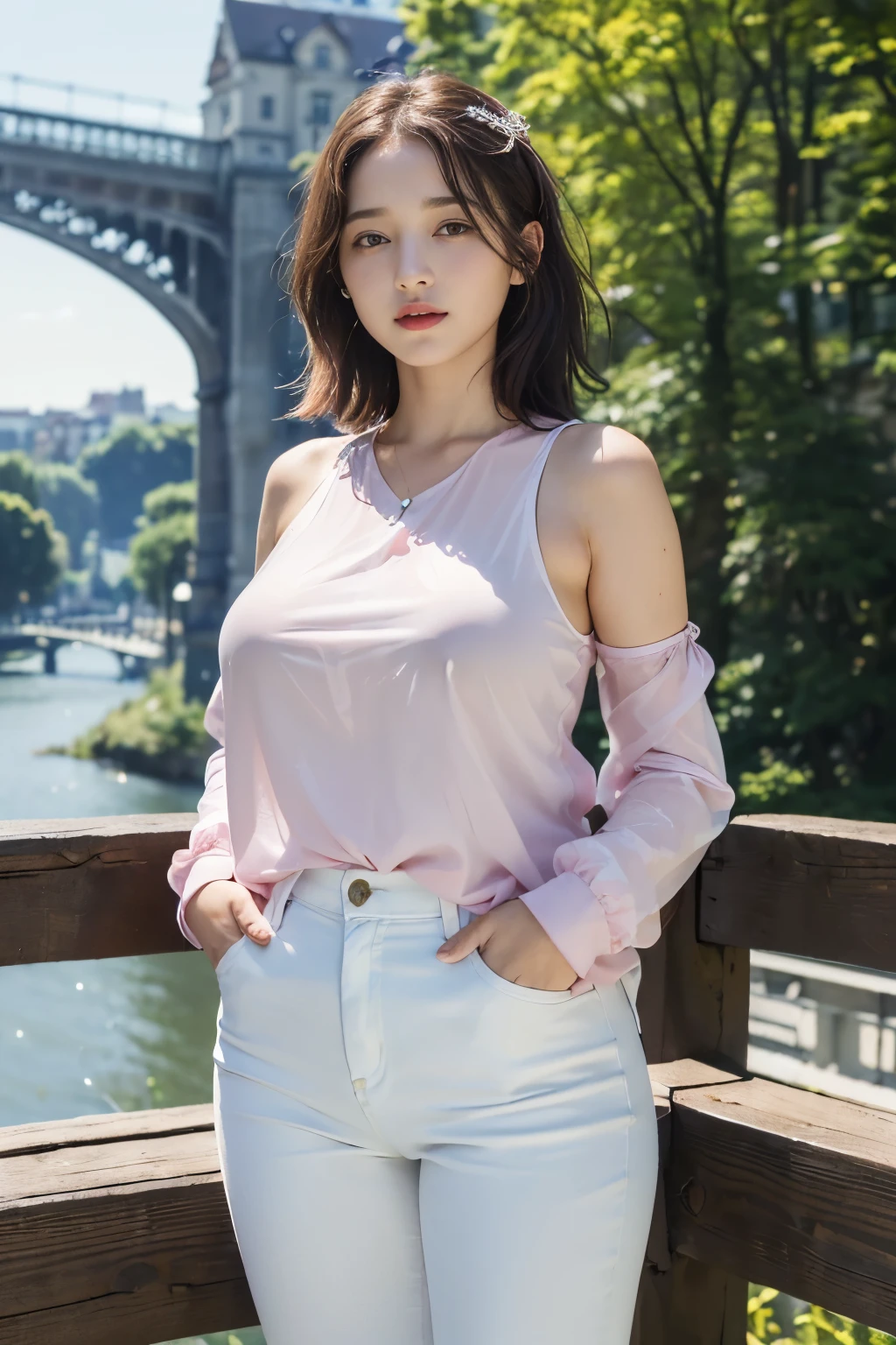 Beautiful 30 year old Japanese woman、頭からつま先まで写っているFull body photo、One-length short bob cut、Dark brown eyes、detailedな目、detailedな虹彩、detailedな顔、Brown Hair Color、Beautiful Hair、Big smile (Facing the viewer)、Off-the-shoulder T-shirt、Long skirt、Wearing high heels、Perfect Makeup、Eyeliner、eye shadow、False eyelashes、Glossy dark pink lips、Shooting in front of the door、Portrait、Exquisite details、Depth of written boundary、(detailedな顔: 1.2)、(detailedな目: 1.2)、(detailedな背景)、(Gradation)、Shiny skin、Sharp focus、8k、uhd、high quality、Exquisite details、非常にdetailedな、Captivating silhouette、(Very beautiful face: 1.2)、Facing the viewer、Mature Woman、Mature Woman、((Center image))、detailed、masterpiece、Full body photo、