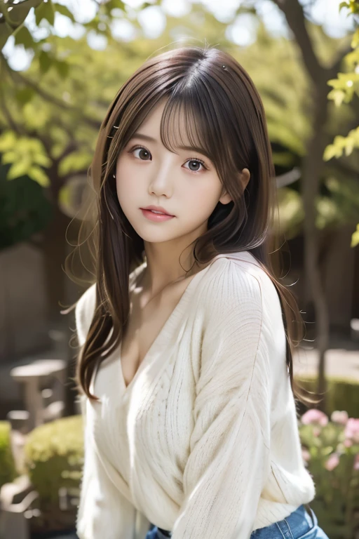 Dreamy woman cute