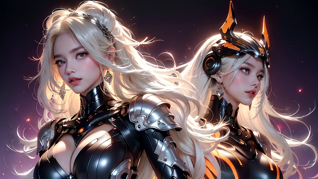 A woman with a futuristic suit holding a sword, 美少Female Cyborg, Cyborg Womanの子, perfect anime Cyborg Woman, Cyborg - Girl, 美しい白人の少Female Cyborg, Beautiful Cyborg Shrine Maiden, Cyborg Woman, beautiful alluring Female Cyborg, Cyberpunk Robot Elf Queen, Cyborg - with silver hair, beautiful Female Cyborg, beautiful Cyborg Womanの子, Female Cyborg, goddess. Extremely high detail, Cyborg Queen's Portrait, 非常に詳細なgoddessショット, Half Body Machine, inorganic, Next-generation high-performance cyborgs, goddess of Machines, The perfect cyborg, The ultimate replicant, A masterpiece created by ultra-high performance AI, Ultimate Weapon, Highest quality, The perfect angle, Perfect composition, Sharp contours, Best Shot, Perfect shape, Perfect model style, Very beautiful and detailed, Hollow Eyes, Blue Eyes Without Pupils