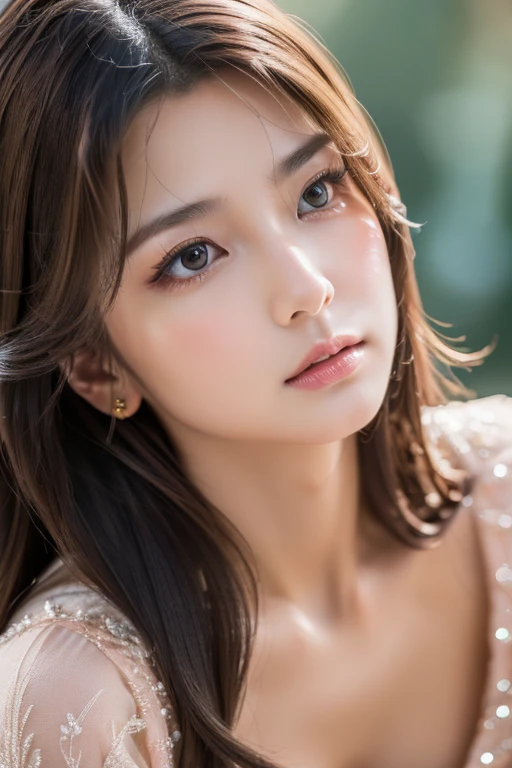 1woman, (Ultra realistic, high res), (highly detailed eyes, highly detailed hair, highly detailed face, highly detailed plump lips), (off shoulder), upper body, caute smile, (best quality:1.4), Raw photo, (realistic, photo-realistic:1.37), professional photography, cinematic light, (fine face: 1.2),