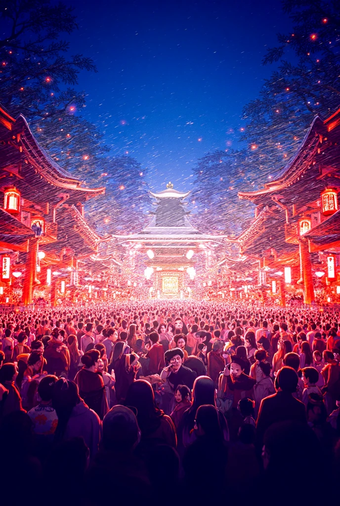 Japanese New Year's Eve Countdown