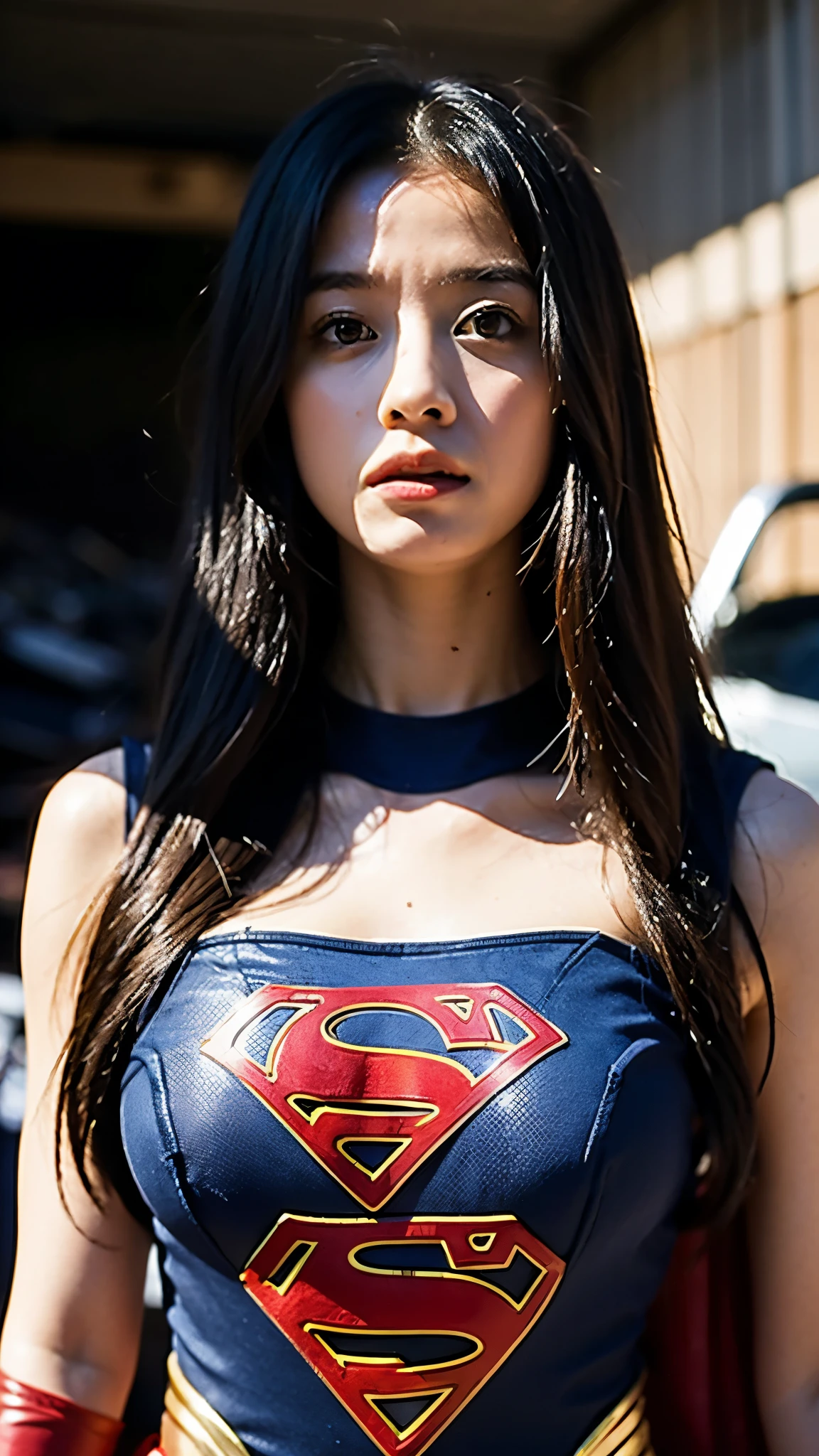 A TEEN FEMALE BOMBARDED BY ENLARGING RAYS, AS THE ENLARGING RAYS INCREASE INTENSITY THE TEEN TRANSFORMS INTO A SEXY 19 YEAR SUPERGIRL. HER BOOBS ENLARGING OUT OF CONTROLL AND HER UPPER CHEST BECOMING MASSIVE.