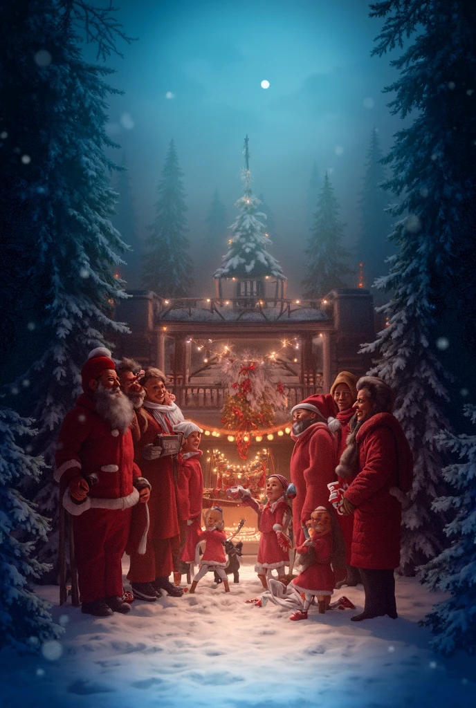 Movie Magic: Base your theme on a beloved holiday movie like "A Christmas Carol," "The Polar Express," or "Home Alone," incorporating elements and quotes from the film.