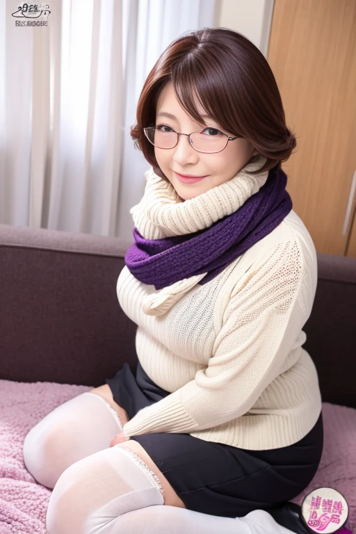  An 80 Year Old Japanese Mature Pornstar Wearing a Sweater for Older Mature Women、 wearing a scarf around her neck 、 knitted miniskirt、 pantyhose、 fashionable glasses for older women 、 Thin Framed Glasses、(Beautiful elderly woman、makeup)、 chubby body、 long wave hair:1.4、Smiling seductively、高齢熟女用の pantyhoseの下に生理用ガードル:1.3、Fits your body、mother、叔mother、祖mother、mother性本能、 old woman、Multiparous women、Beautiful elderly woman、 pantyhose越しに見える生理用ガードル:1.3、Droopy eyes、Sexy Poses with Wiggly Hips 、 chubby body、She Stares at Me with an Upward Look and Seduces Me 、She is horny on all fours on the bed
