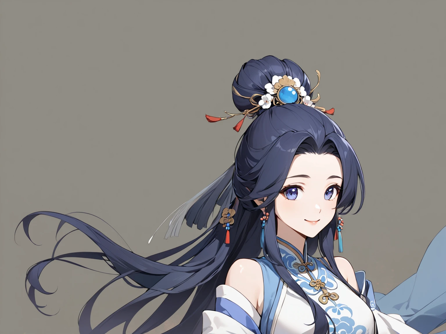 <lora:YuZimo-000001:1>,yuzimo,1girl,solo,hair ornament,long hair,white background,dress,brown hair,upper body,simple background,expressionless,
<lora:Freehand_Brushwork:0.3>,<lora:animeLineartMangaLike_v20Offset:0.2>,lineart,
(portrait:1.2),dynamic_angle,front view,kittew,cuteg,flat chest,small_breasts,(looking_at_viewer:1.3),, best quality , masterpiece, illustration, an extremely delicate and beautiful, extremely detailed ,CG,unity,8k wallpaper, Amazing, finely detail, masterpiece, best quality,official art,extremely detailed CG unity 8k wallpaper,absurdres, incredibly absurdres, huge filesize , ultra-detailed, highres, extremely detailed,beautiful detailed girl, extremely detailed eyes and face, beautiful detailed eyes,light on face,
