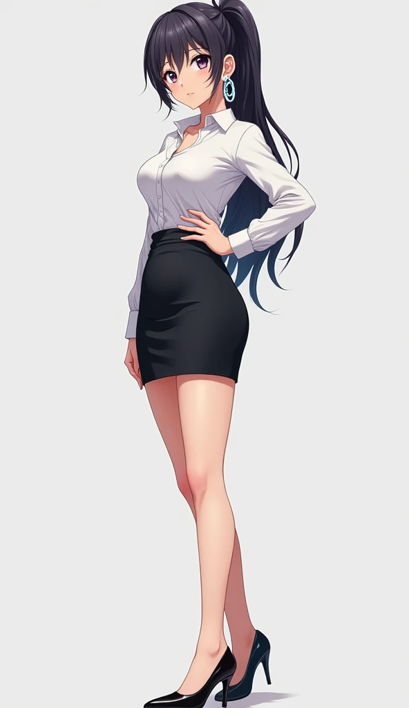 a woman in a blue dress running with her arms outstretched, nico robin, woman fullbody, ecchi style, the girl is running, female character, vtuber full body model, big eyes, realistic