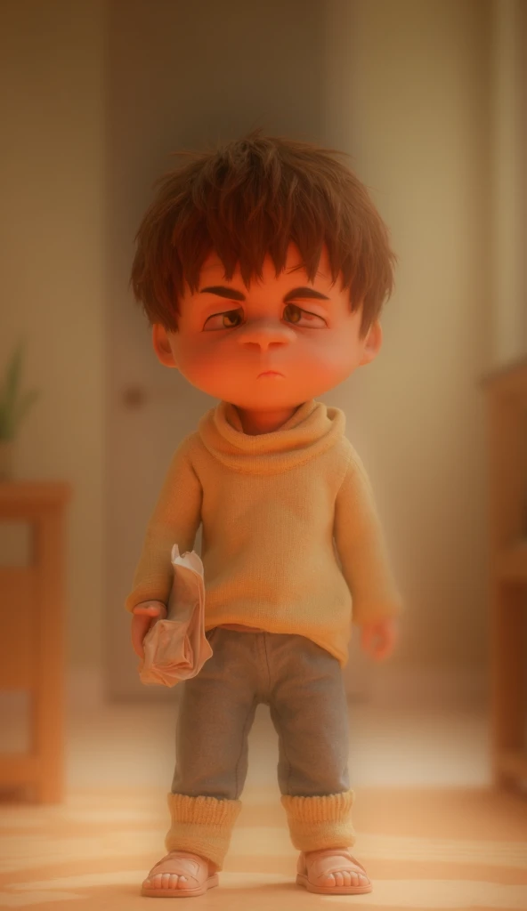 (((Realistic graphics))), (((realistic textures))), realistic face features, realistic body proportions, 1 boy, shaved, soft body, innocent face, brown blob hair, tight red tshirt, no pants, no underwear, small penis, (((tiny penis))), in bedroom, detailed bedroom, cumming, hand stroking penis, penis dripping cum