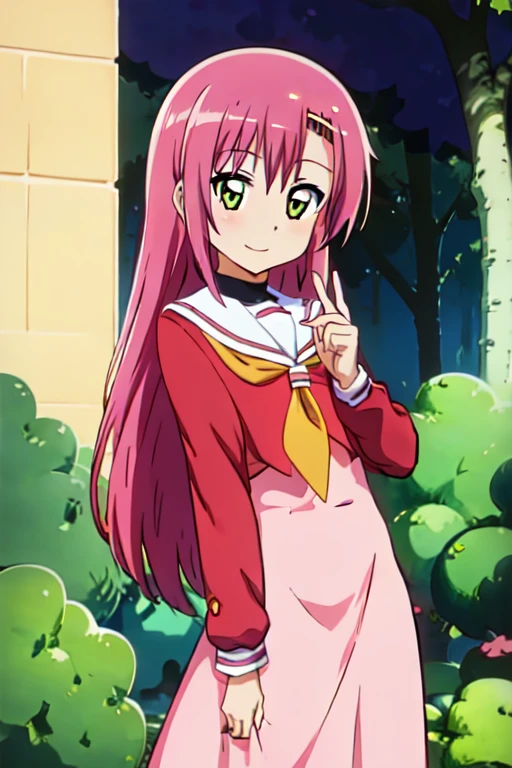 Katsura Hinagiku,Hayate no Gotoku, girl 、One person、 small breasts、best quality,seductive smile,school uniform