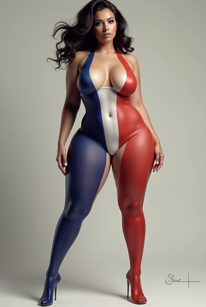 (naked curvy hourglass woman,woman dancing,woman in front of eiffel tower,dancing woman,detailed face,detailed eyes,detailed lips,detailed body,high quality,realistic,photorealistic,ultra-detailed,masterpiece,vibrant colors,dramatic lighting,cinematic composition,3d render,digital art,concept art)