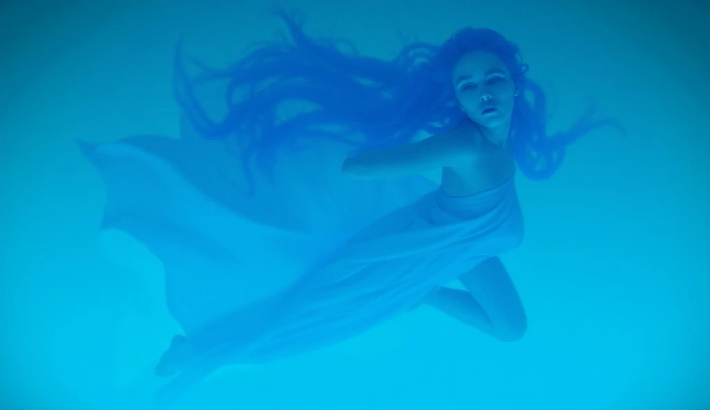 Ariel underwater drowning nude