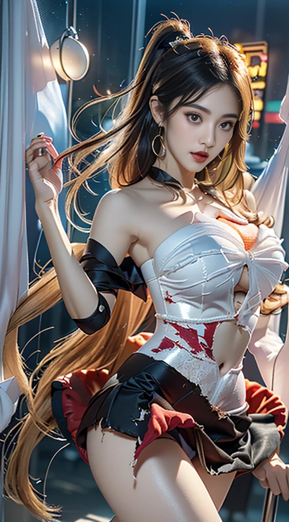 Japanese nine-tailed fox girl,Long flowing hair,Wear sportswear, henta, sex, nsfw
