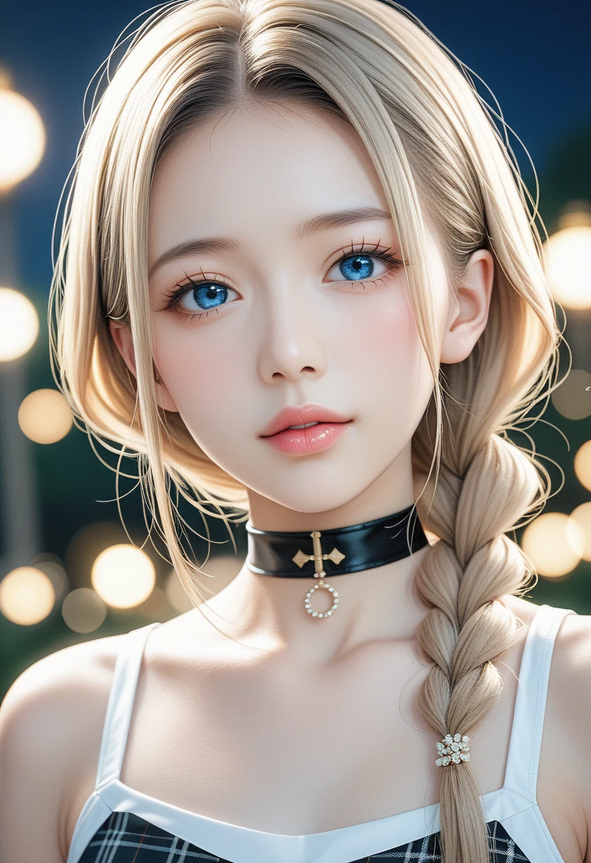 Non-NSFW、Realistic、Highest quality、Highest quality、masterpiece、Ultra-high resolution、RAW Photos、Realistic、Bright lighting、Face Light、Smooth Professional Lighting、Looking into the camera、alone、Adult female、Beautiful woman、Super Beauty、Realistic肌、Moisturized Skin、Realistic eyes and faces、(Platinum blonde:1.2), (Blue eyes:1.3)、Perfect model body shape、Beautiful Eyes、Big eyes、Inconspicuous tear bags、slim、Very good、Beautiful fingers、Very short hair、iris、looks happy, smile、(Both ears are covered by hair), (Maid clothes), (Black French Maid Uniform:1.7), (white Stockings and Garter Set:1.2), (Headdress),(high heels:1.2), (Short frilly salon apron:1.2),In the city, (A luxurious mansion:1.2), Small Ass, (Large Breasts:1.1),(Nipples:1.2), Königsreuter、Sexy Random Poses、indoor,(standing:1.3),