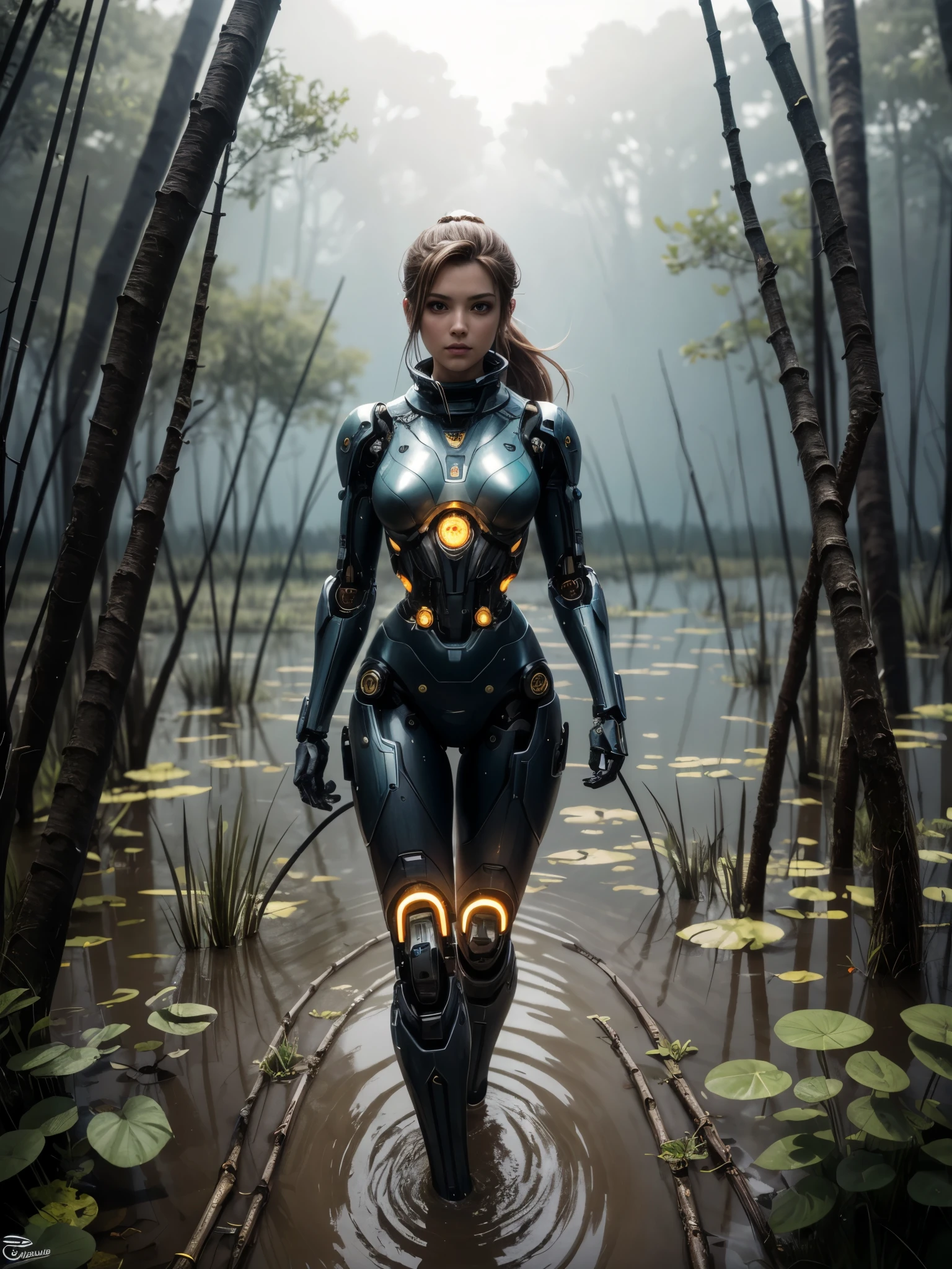 (35mm style:1.2), Highly detailed RAW color photos, Rear corner, full body, of (female space marine, Wearing a white and red space suit, The helmet of the future, Can face shield, respirator, The thief emphasized), outdoor, (standing on Precipice of tall rocky mountain, Look out at the lush rainforest on an alien planet.), bright details, (Exotic alien planet), toned body, Big butt, (sci-fi), (mountain:1.1), (lush greenery), (two moons in the sky:0.8), (Highly detailed, very detailed, complicated), (Flare of lens:0.7), (in full bloom:0.7), Effect of particles, Ray tracing, movie light, shallow depth of field, Shot with Sony A9 II, 35mm wide angle lens, Sharp focus, Movies that are still movies from Gravity 2013, Looking from behind, Dynamic angle