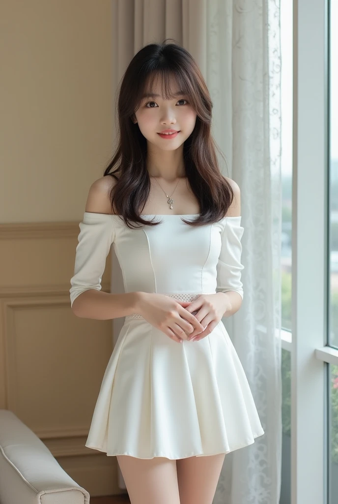 elementary school students s is short I'm thin small tits Off Shoulder